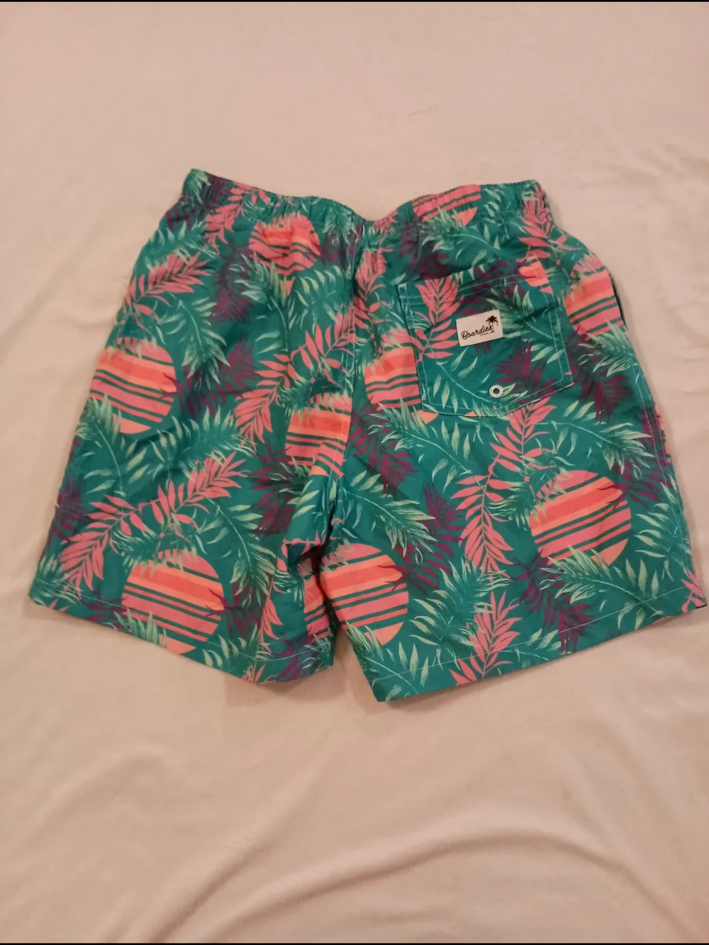 Boardies Rising Palms Swim Shorts Men's Size Medium Fully Lined